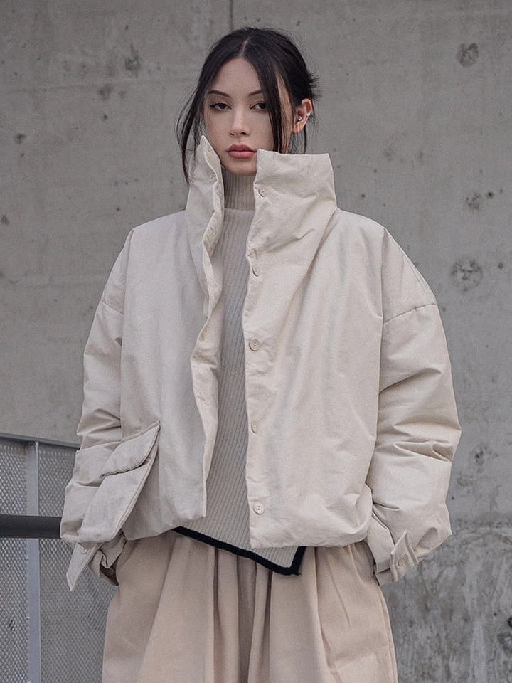 Eatan Puff Jacket - Sand